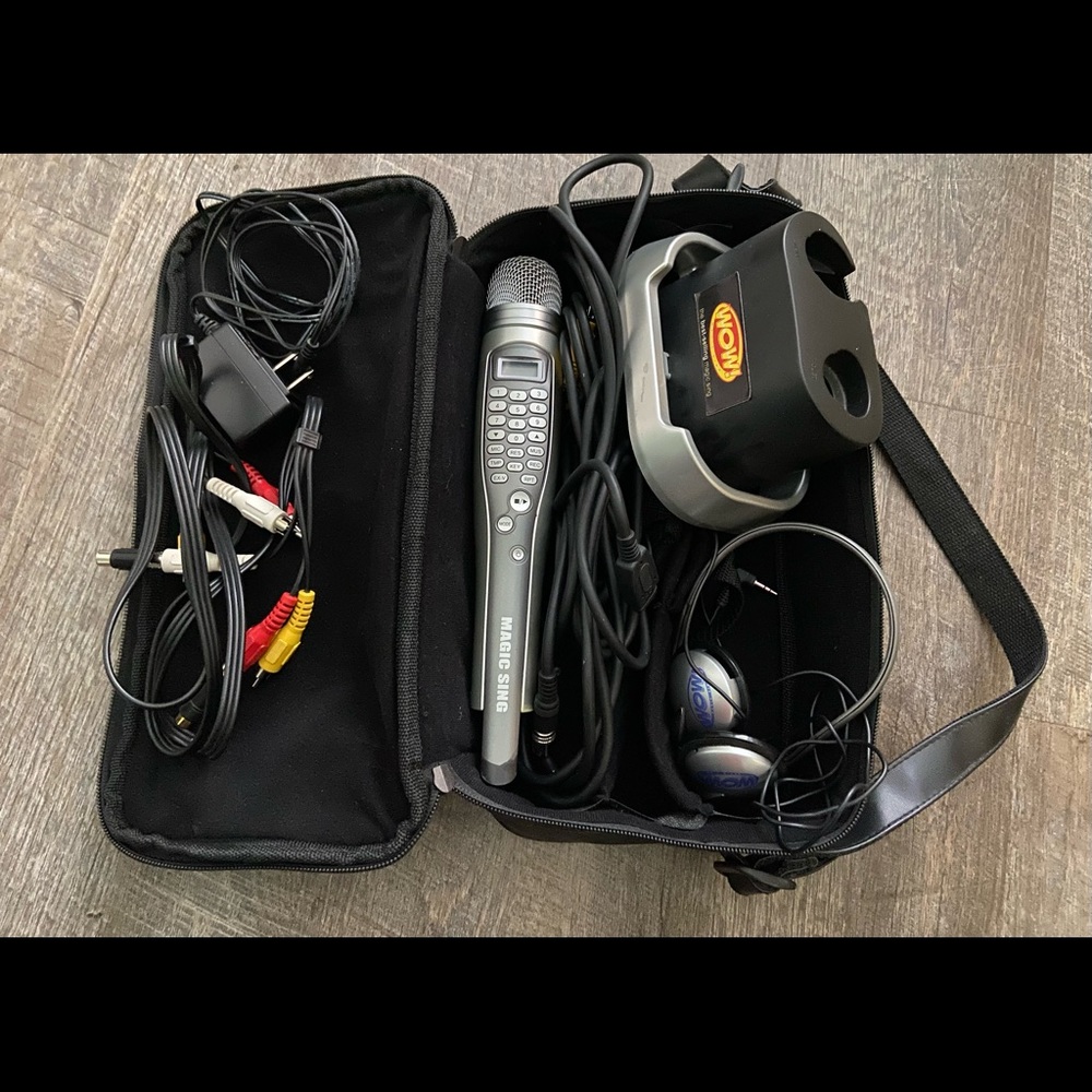 Karaoke wow magic sing set, it’s working great